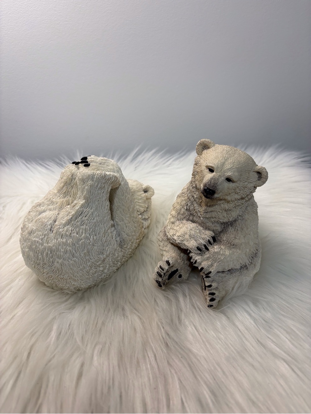 (198) Polar Bear Figurines Decorative Accent